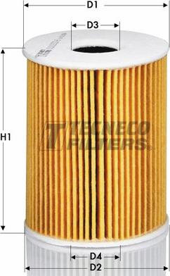 Tecneco Filters OL010532-E - Маслен филтър vvparts.bg