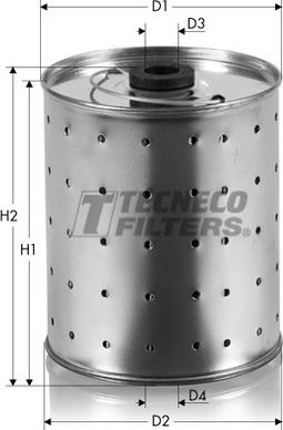 Tecneco Filters OL011 - Маслен филтър vvparts.bg