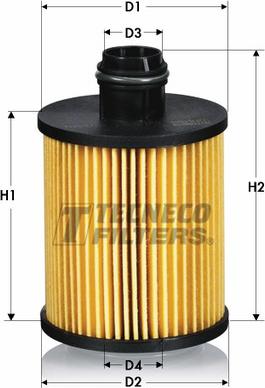 Tecneco Filters OL02506-E - Маслен филтър vvparts.bg