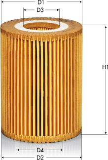 Tecneco Filters OL2188E - Маслен филтър vvparts.bg