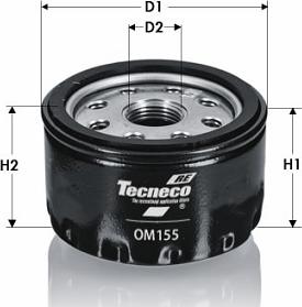 Tecneco Filters OM155 - Маслен филтър vvparts.bg