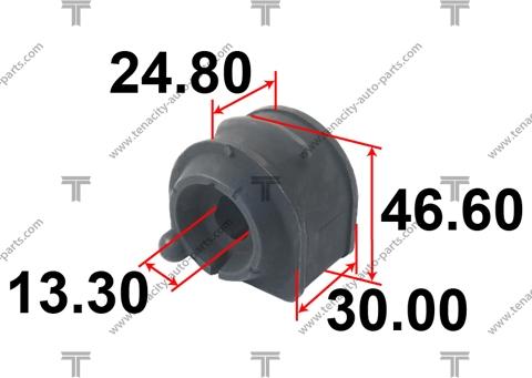 Tenacity ASBMA1018 - Лагерна втулка, стабилизатор vvparts.bg