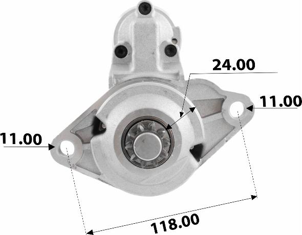 TESLA TECHNICS TT16342 PRO - Стартер vvparts.bg