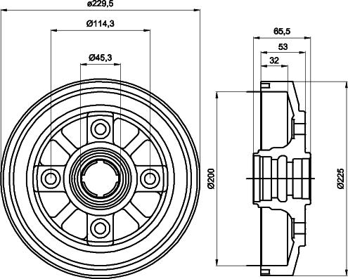 Textar 94016000 - Спирачен барабан vvparts.bg