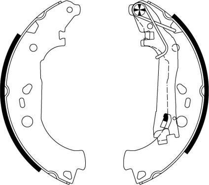 Textar 91067600 - Комплект спирачна челюст vvparts.bg