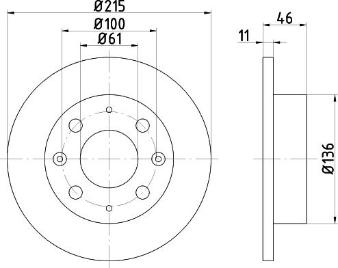 Textar 92019700 - Спирачен диск vvparts.bg