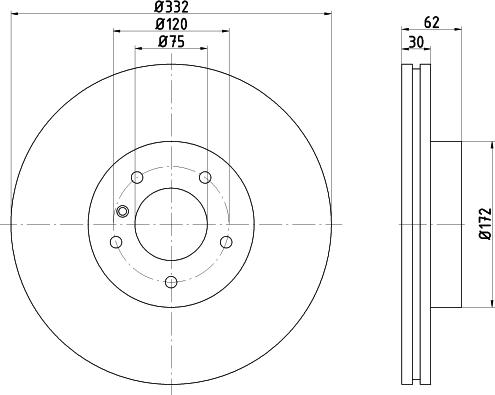 Textar 92107303 - Спирачен диск vvparts.bg