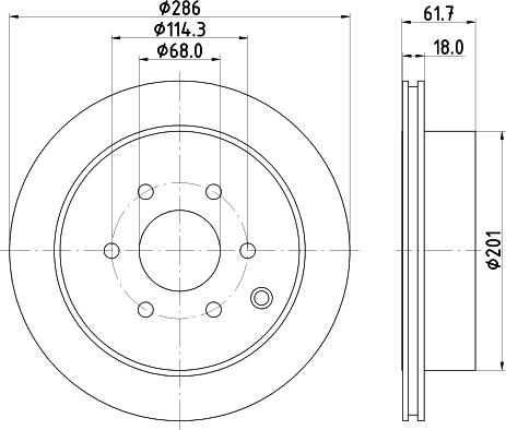 Textar 92297203 - Спирачен диск vvparts.bg