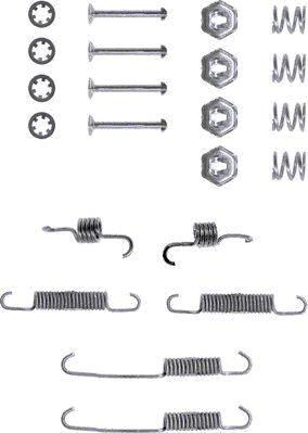 Textar 97005900 - Комплект принадлежности, спирани челюсти vvparts.bg