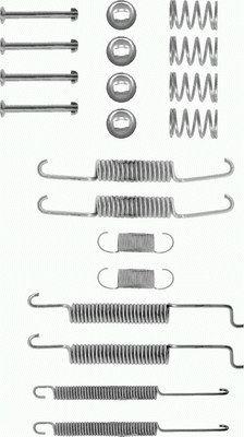 Textar 97000600 - Комплект принадлежности, спирани челюсти vvparts.bg