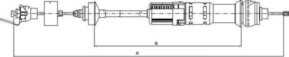 Textar 58010200 - Въжен механизъм, задействане на съединителя vvparts.bg