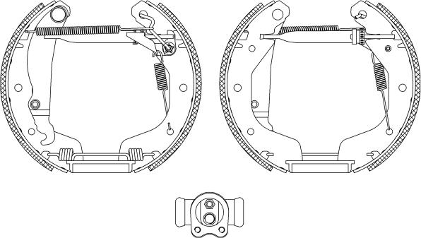 Textar 84044901 - Комплект спирачна челюст vvparts.bg