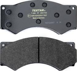 Textar 2901703 - Комплект спирачно феродо, дискови спирачки vvparts.bg