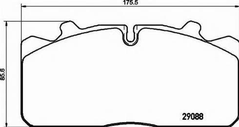 DT Spare Parts 6001436901 - Комплект спирачно феродо, дискови спирачки vvparts.bg