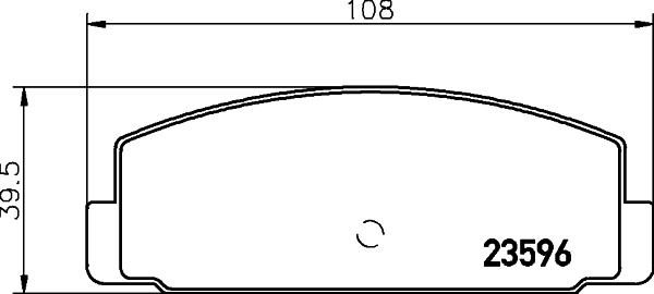 Textar 2359601 - Комплект спирачно феродо, дискови спирачки vvparts.bg