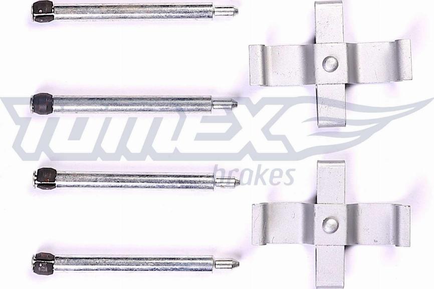 TOMEX brakes TX 44-78 - Комплект принадлежности, дискови накладки vvparts.bg