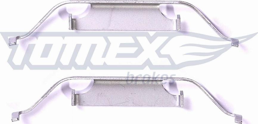 TOMEX brakes TX 43-93 - Комплект принадлежности, дискови накладки vvparts.bg