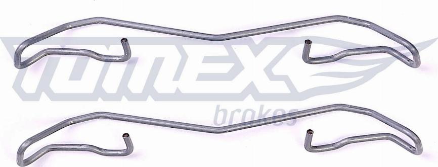 TOMEX brakes TX 43-41 - Комплект принадлежности, дискови накладки vvparts.bg