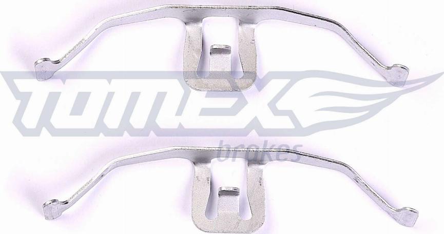 TOMEX brakes TX 43-56 - Комплект принадлежности, дискови накладки vvparts.bg