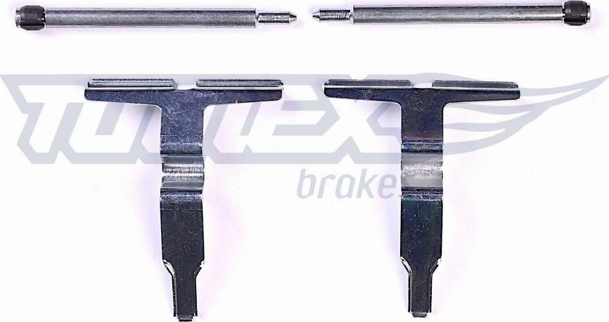 TOMEX brakes TX 43-11 - Комплект принадлежности, дискови накладки vvparts.bg