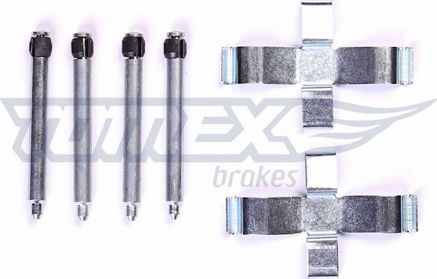 TOMEX brakes TX 43-79 - Комплект принадлежности, дискови накладки vvparts.bg