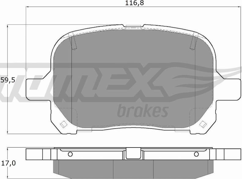 BOSCH F 005 X10 307 - Комплект спирачно феродо, дискови спирачки vvparts.bg