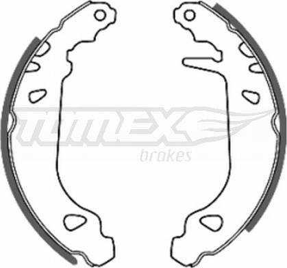 TOMEX brakes TX 20-45 - Комплект спирачна челюст vvparts.bg
