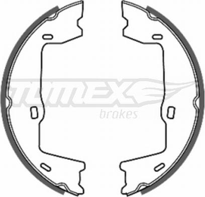 TOMEX brakes TX 20-69 - Комплект спирачна челюст vvparts.bg