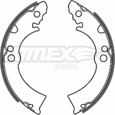 TOMEX brakes TX 20-63 - Комплект спирачна челюст vvparts.bg