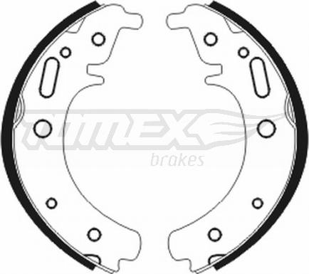 TOMEX brakes TX 20-13 - Комплект спирачна челюст vvparts.bg