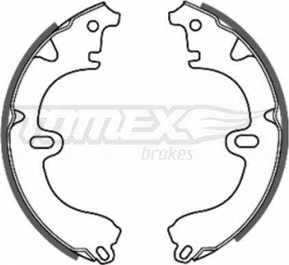 TOMEX brakes TX 20-82 - Комплект спирачна челюст vvparts.bg