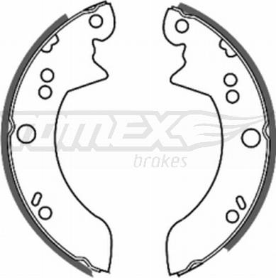 TOMEX brakes TX 20-35 - Комплект спирачна челюст vvparts.bg