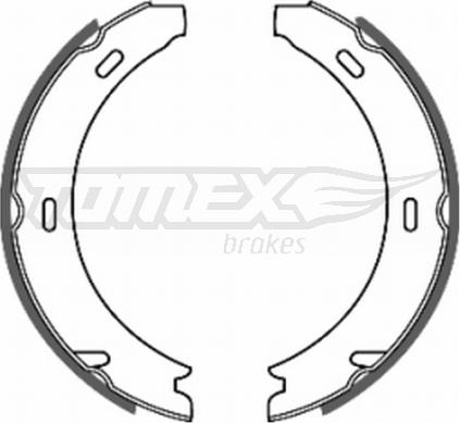 TOMEX brakes TX 20-37 - Комплект спирачна челюст vvparts.bg