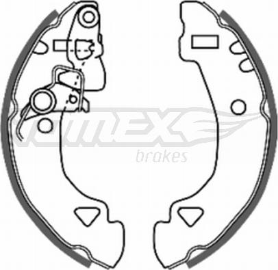 TOMEX brakes TX 20-27 - Комплект спирачна челюст vvparts.bg