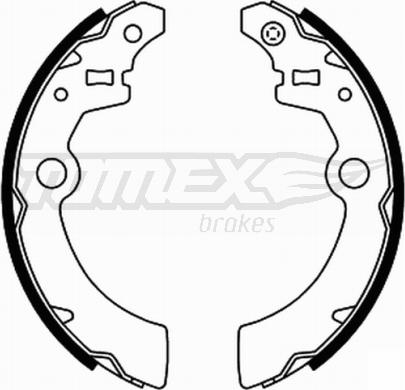 TOMEX brakes TX 21-91 - Комплект спирачна челюст vvparts.bg