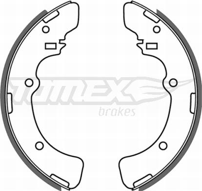 TOMEX brakes TX 21-45 - Комплект спирачна челюст vvparts.bg