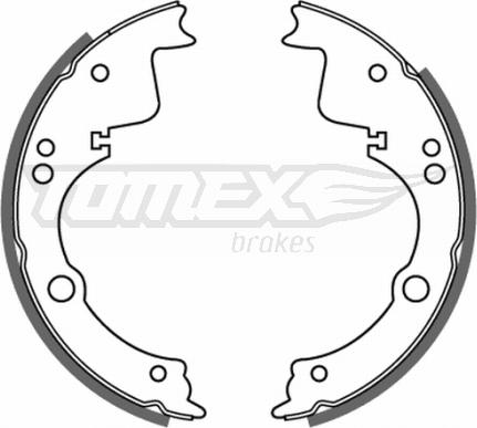 TOMEX brakes TX 21-40 - Комплект спирачна челюст vvparts.bg