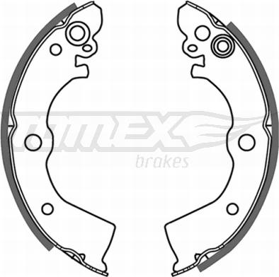 TOMEX brakes TX 21-50 - Комплект спирачна челюст vvparts.bg