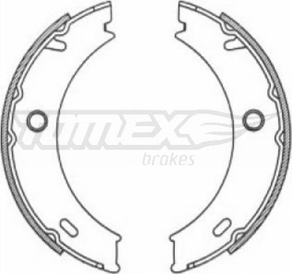 TOMEX brakes TX 21-18 - Комплект спирачна челюст vvparts.bg