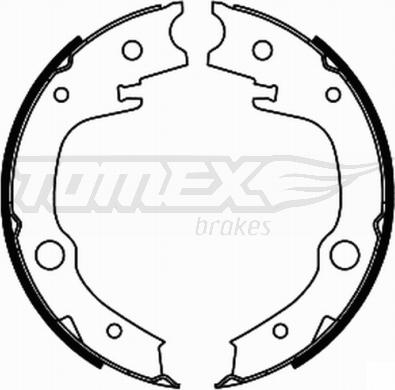 TOMEX brakes TX 21-86 - Комплект спирачна челюст vvparts.bg