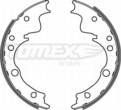 TOMEX brakes TX 21-39 - Комплект спирачна челюст vvparts.bg