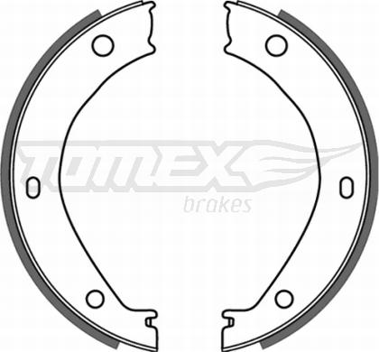 TOMEX brakes TX 21-26 - Комплект спирачна челюст vvparts.bg