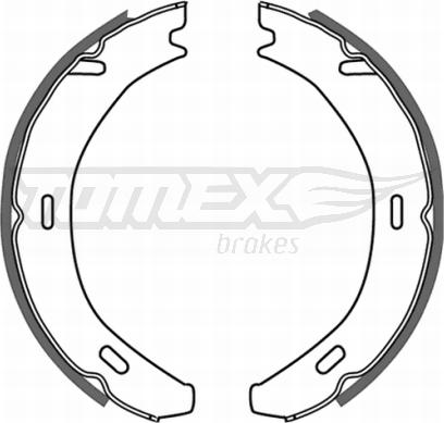 TOMEX brakes TX 21-20 - Комплект спирачна челюст vvparts.bg