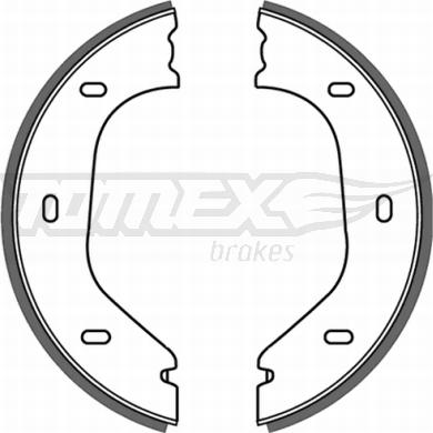 TOMEX brakes TX 21-21 - Комплект спирачна челюст vvparts.bg