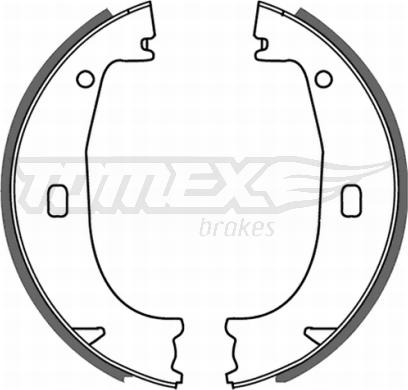 TOMEX brakes TX 21-23 - Комплект спирачна челюст vvparts.bg