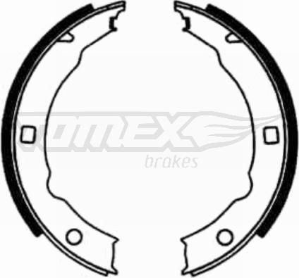 TOMEX brakes TX 21-79 - Комплект спирачна челюст vvparts.bg