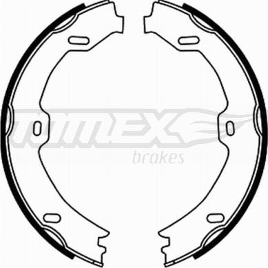 TOMEX brakes TX 21-72 - Комплект спирачна челюст vvparts.bg