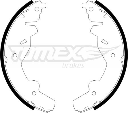 TOMEX brakes TX 23-19 - Комплект спирачна челюст vvparts.bg