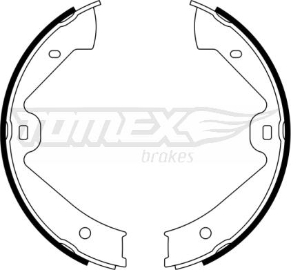 TOMEX brakes TX 23-11 - Комплект спирачна челюст vvparts.bg