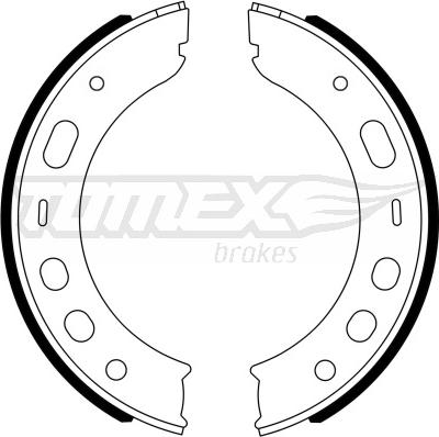 TOMEX brakes TX 23-17 - Комплект спирачна челюст vvparts.bg